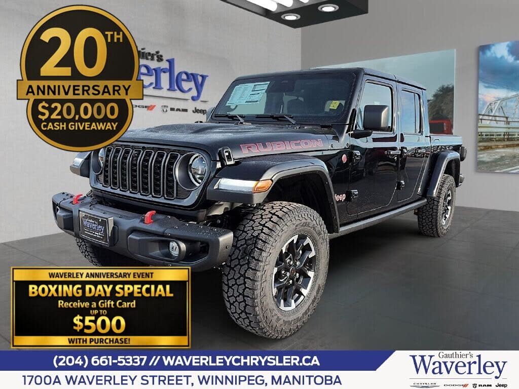 Jeep Gladiator Rubicon Crew Cab 4WD 2026