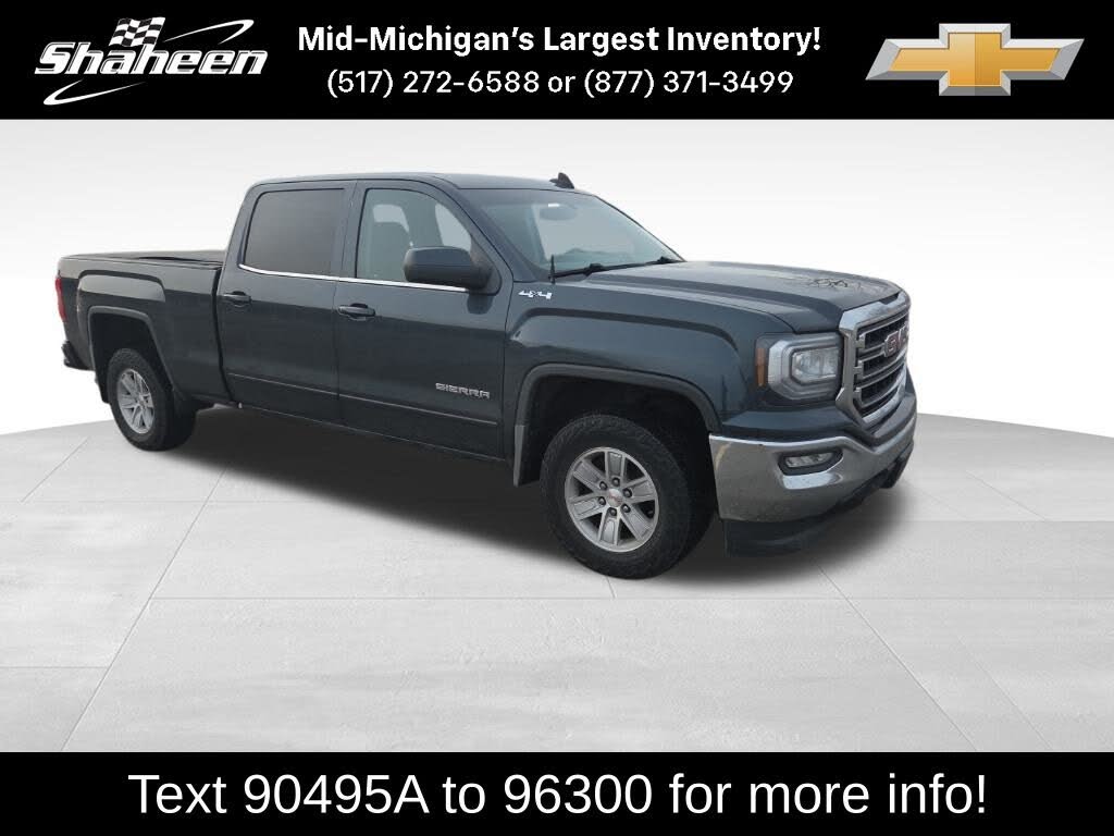 2017 GMC Sierra 1500 SLE Crew Cab 4WD