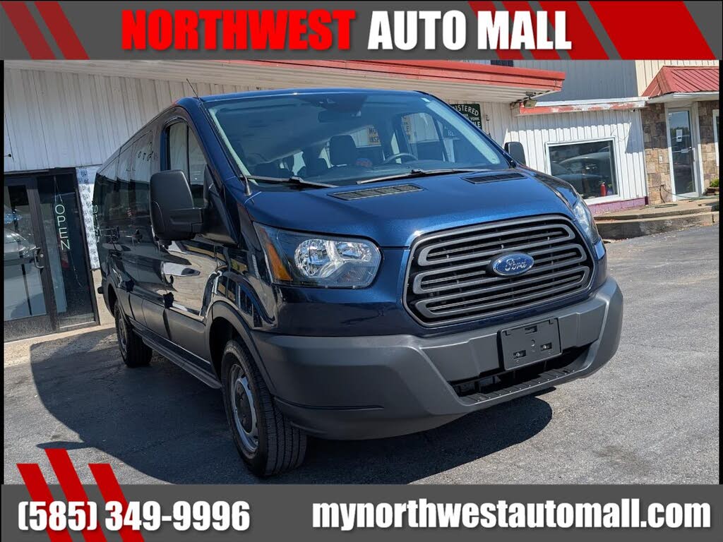 2016 Ford Transit Passenger 350 XLT Low Roof LWB RWD with 60/40 Passenger-Side Doors