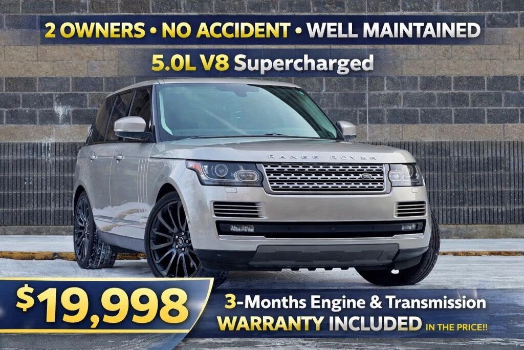 2016 Land Rover Range Rover V8 Supercharged 4WD