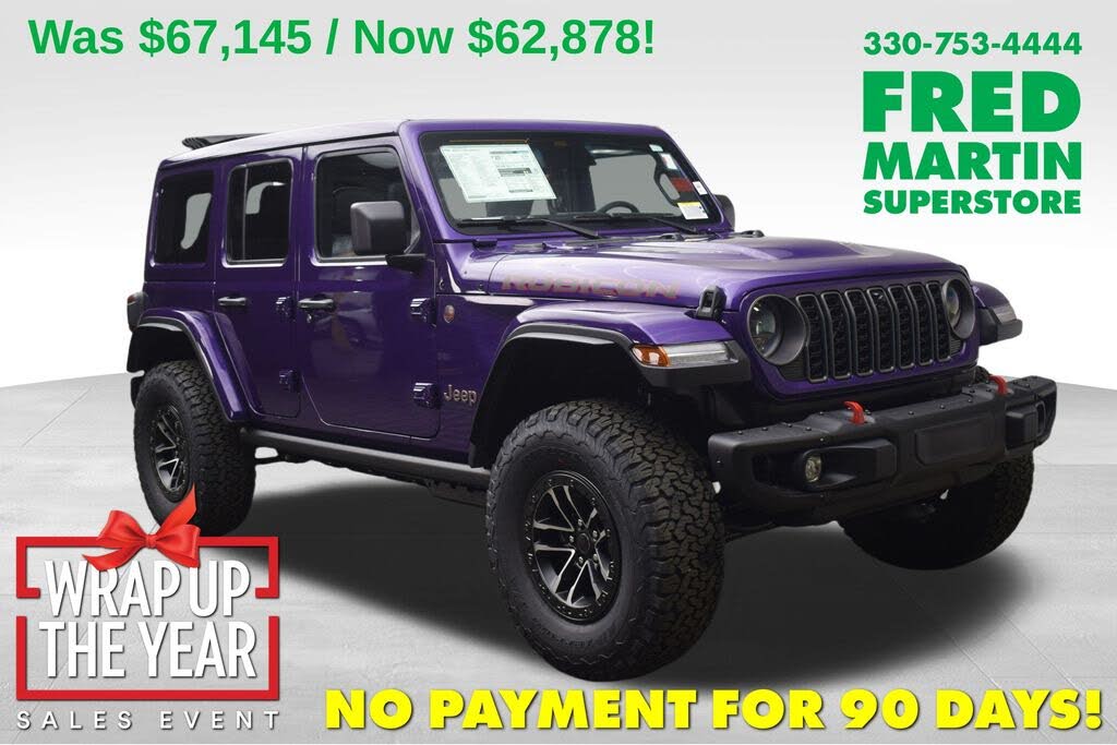 2026 Jeep Wrangler Rubicon X 4-Door 4WD