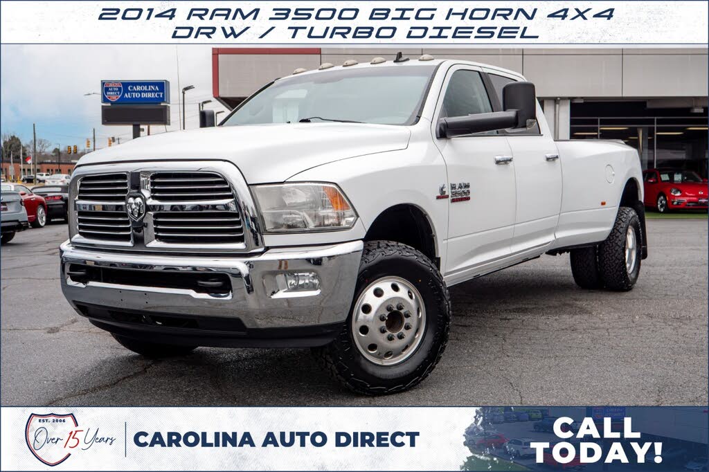 2014 RAM 3500 Big Horn Crew Cab LB DRW 4WD