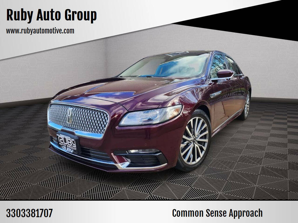 2017 Lincoln Continental Select AWD