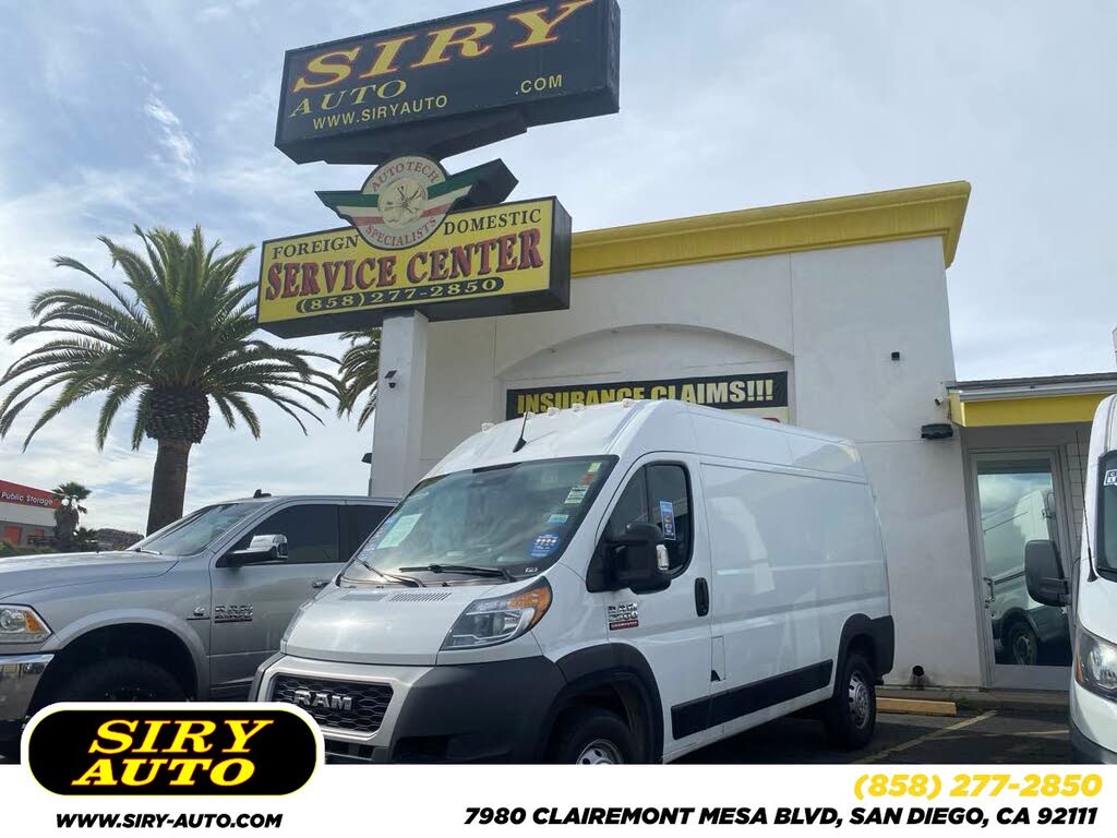 2022 RAM ProMaster 2500 136 High Roof Cargo Van FWD