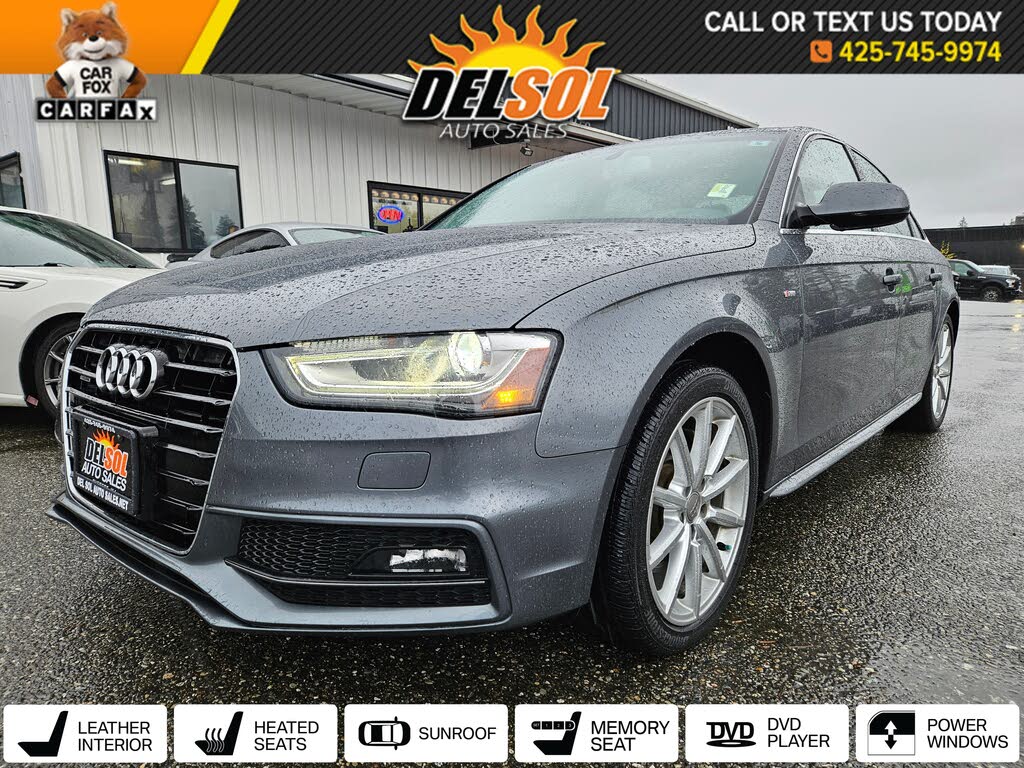 2016 Audi A4 2.0T quattro Premium Plus AWD