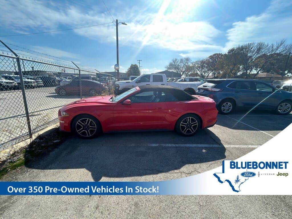 2018 Ford Mustang EcoBoost Convertible RWD