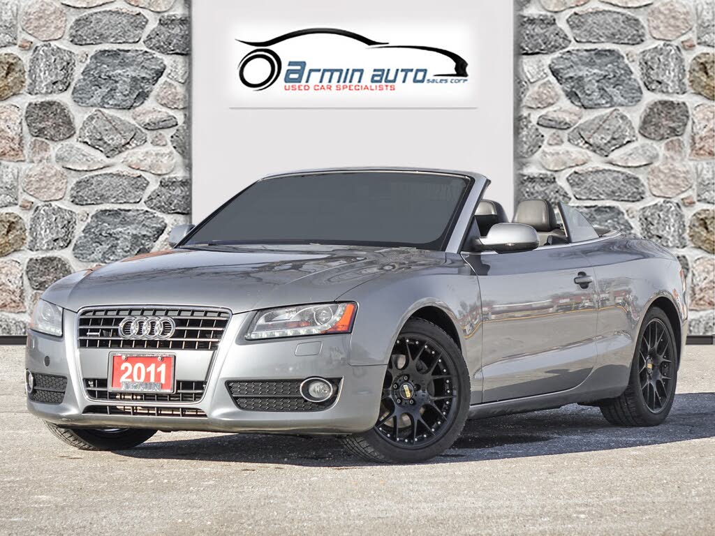 2011 Audi A5 2.0T quattro Premium Plus Cabriolet AWD