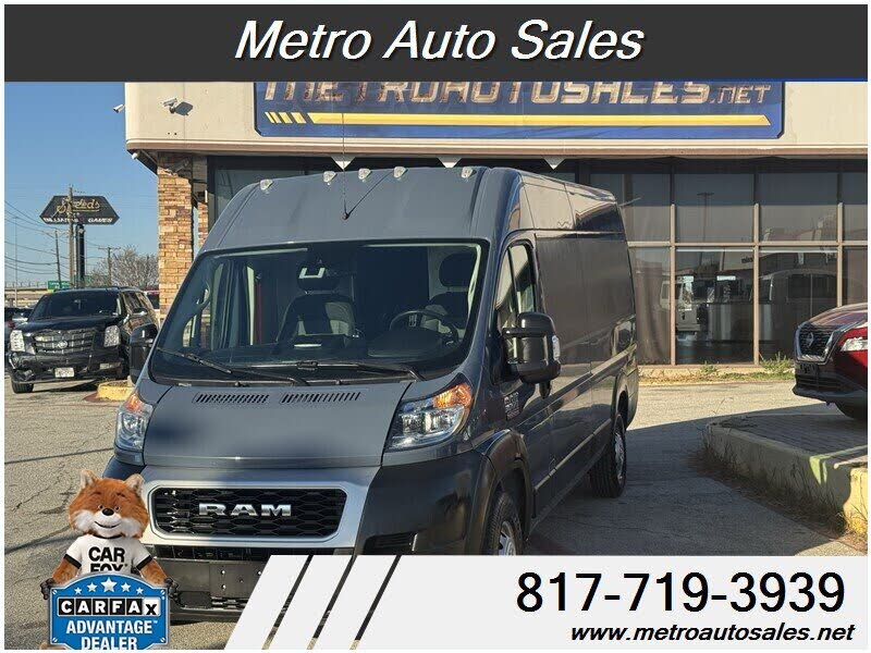 2021 RAM ProMaster 3500 159 High Roof Extended Cargo Van FWD