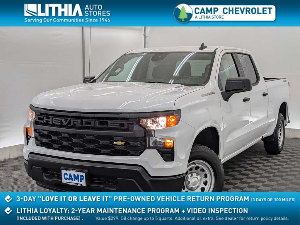 2025 Chevrolet Silverado 1500 Work Truck Crew Cab 4WD