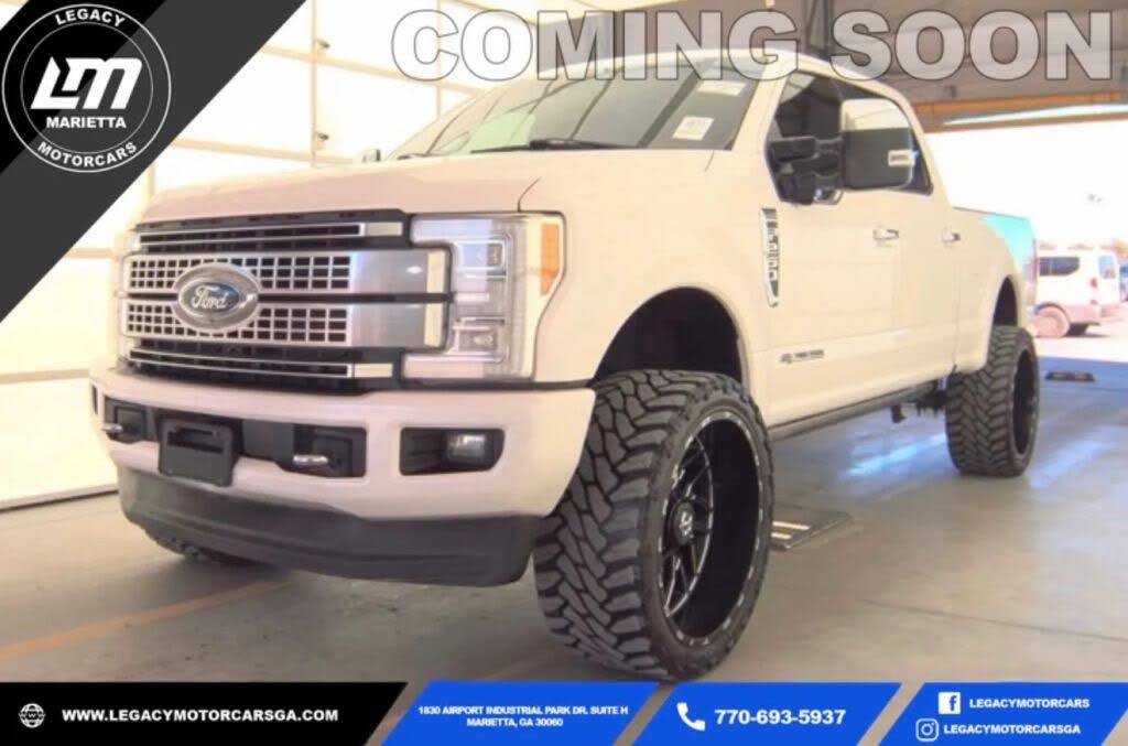 2017 Ford F-250 Super Duty Platinum Crew Cab 4WD