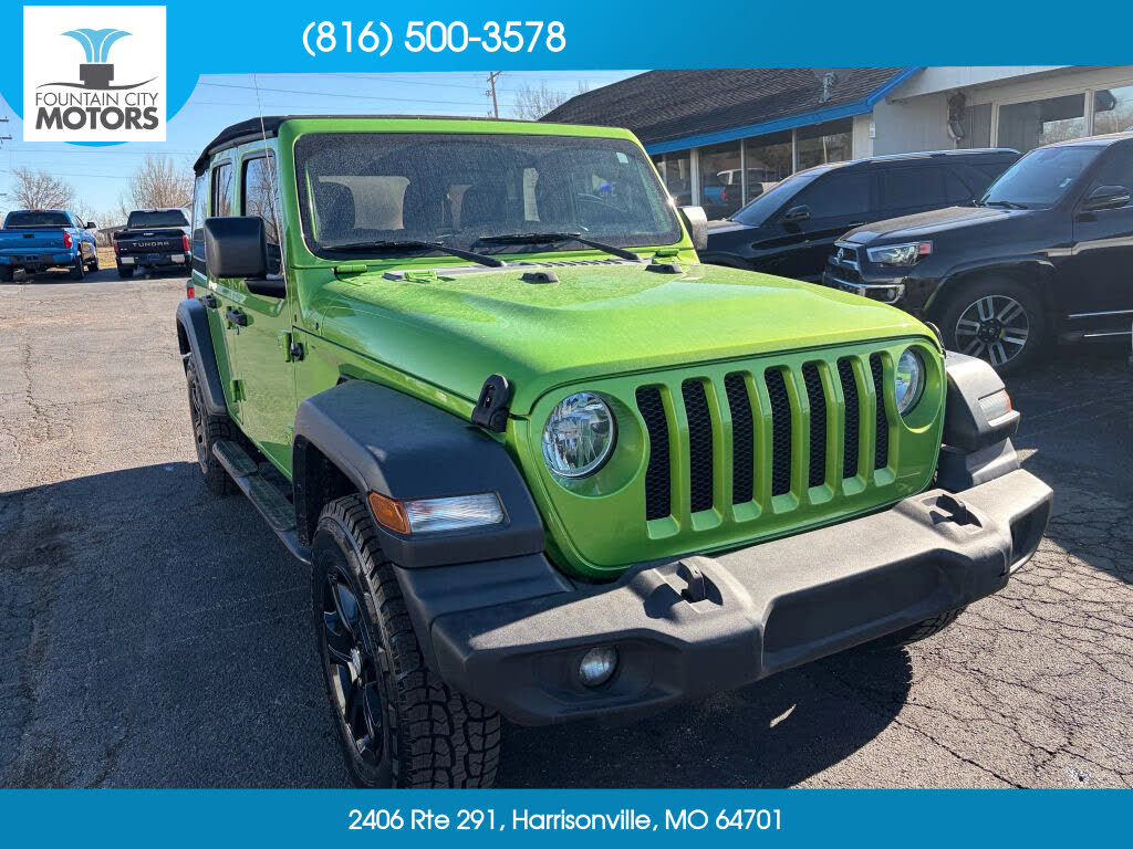 2019 Jeep Wrangler Unlimited Sport S 4WD