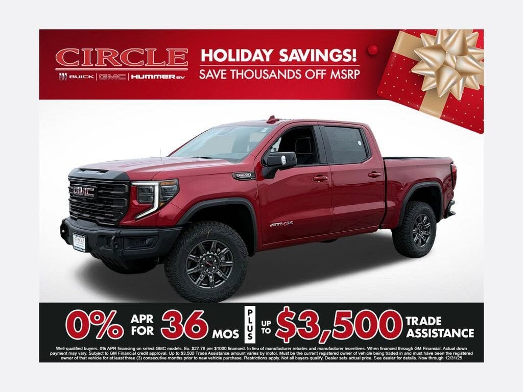2026 GMC Sierra 1500 AT4X Crew Cab 4WD