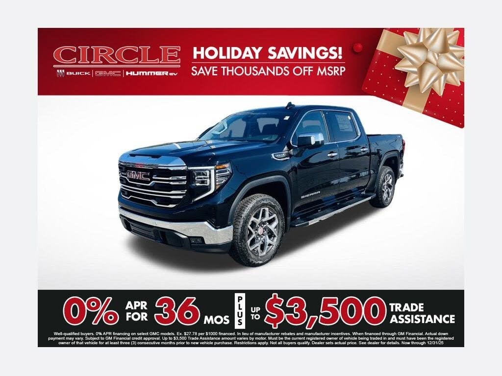 2026 GMC Sierra 1500 SLT Crew Cab 4WD