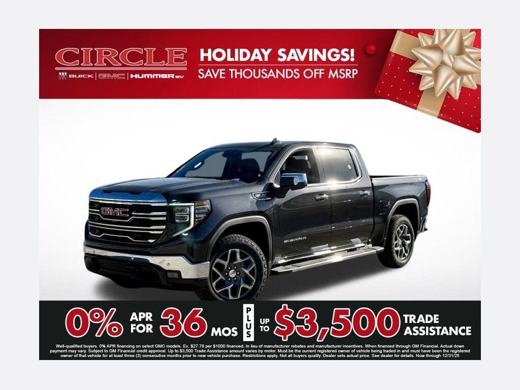 2026 GMC Sierra 1500 SLT Crew Cab 4WD