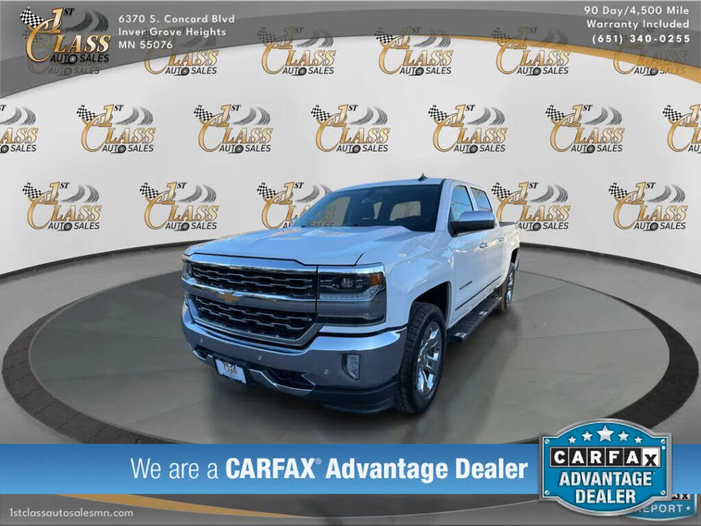 2017 Chevrolet Silverado 1500 LTZ Crew Cab 4WD