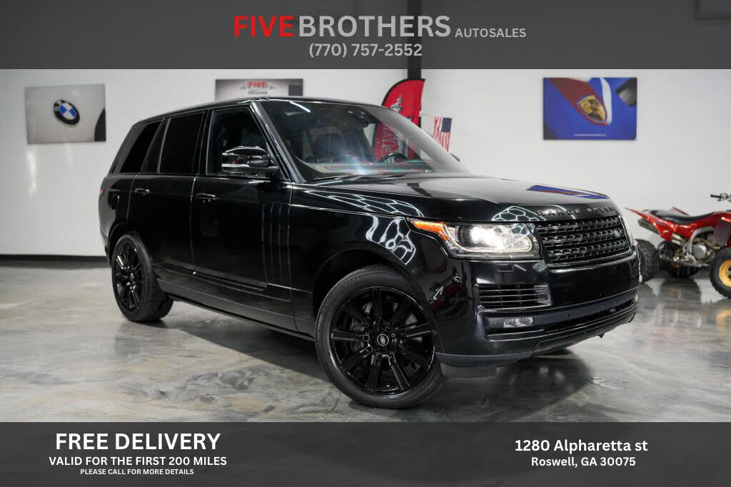 2017 Land Rover Range Rover V8 Supercharged 4WD