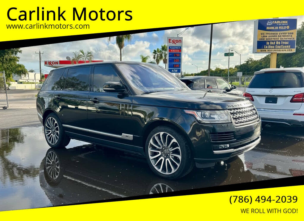 2016 Land Rover Range Rover V8 Supercharged LWB 4WD