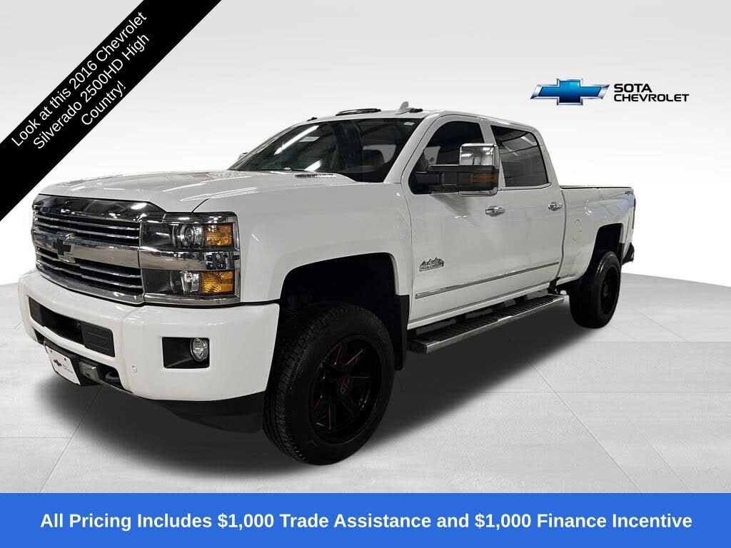 2016 Chevrolet Silverado 2500HD High Country Crew Cab 4WD