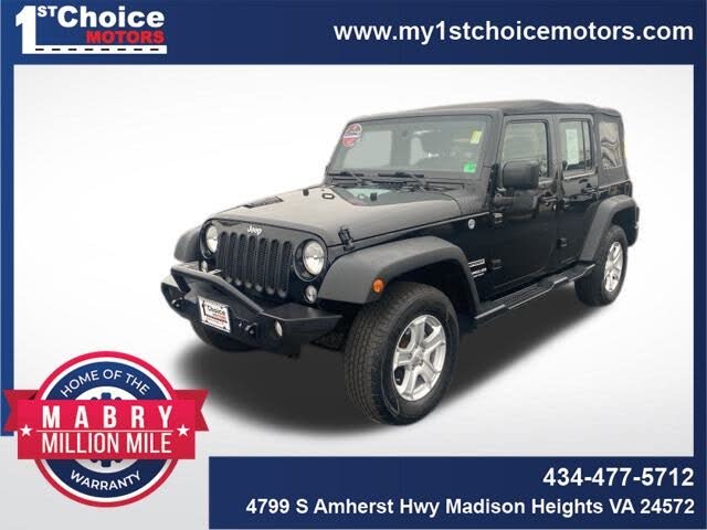 2016 Jeep Wrangler Unlimited Sport 4WD
