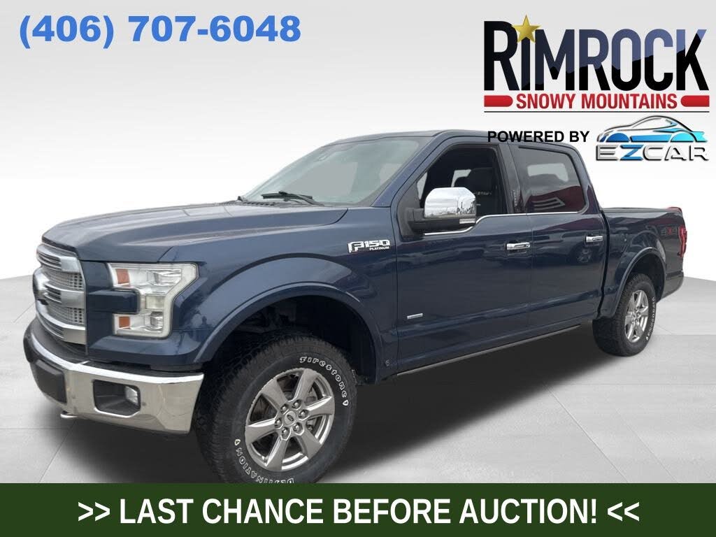 2015 Ford F-150 Platinum SuperCrew 4WD