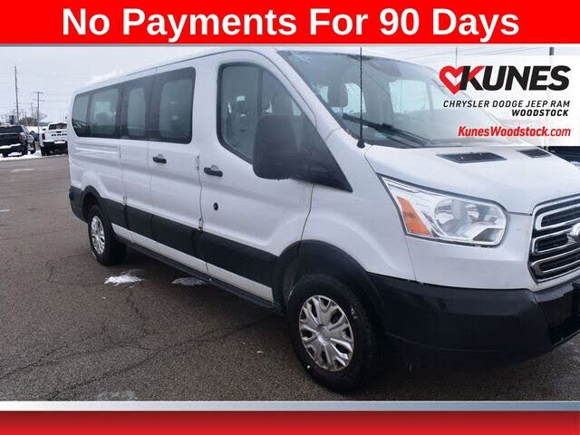 2019 Ford Transit Passenger 350 XLT Low Roof LWB RWD with 60/40 Passenger-Side Doors