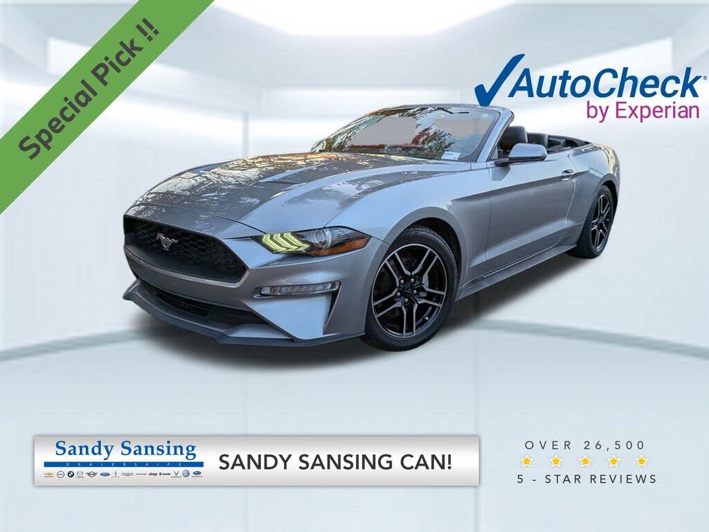 2020 Ford Mustang EcoBoost Premium Convertible RWD