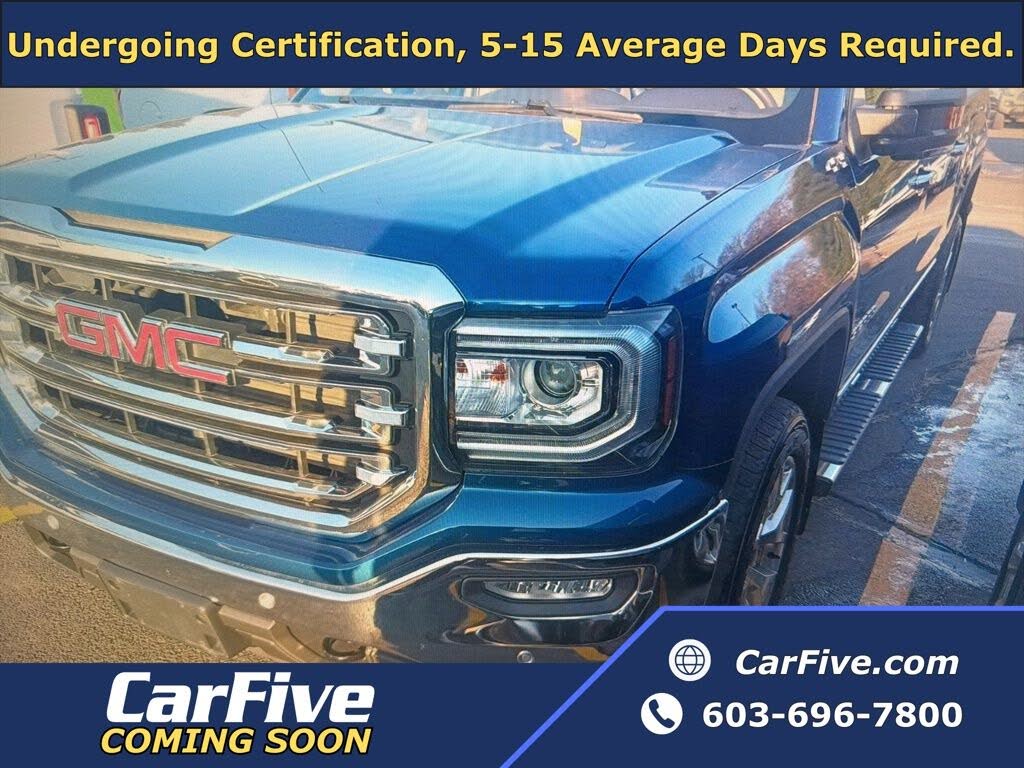 2018 GMC Sierra 1500 SLT Crew Cab 4WD