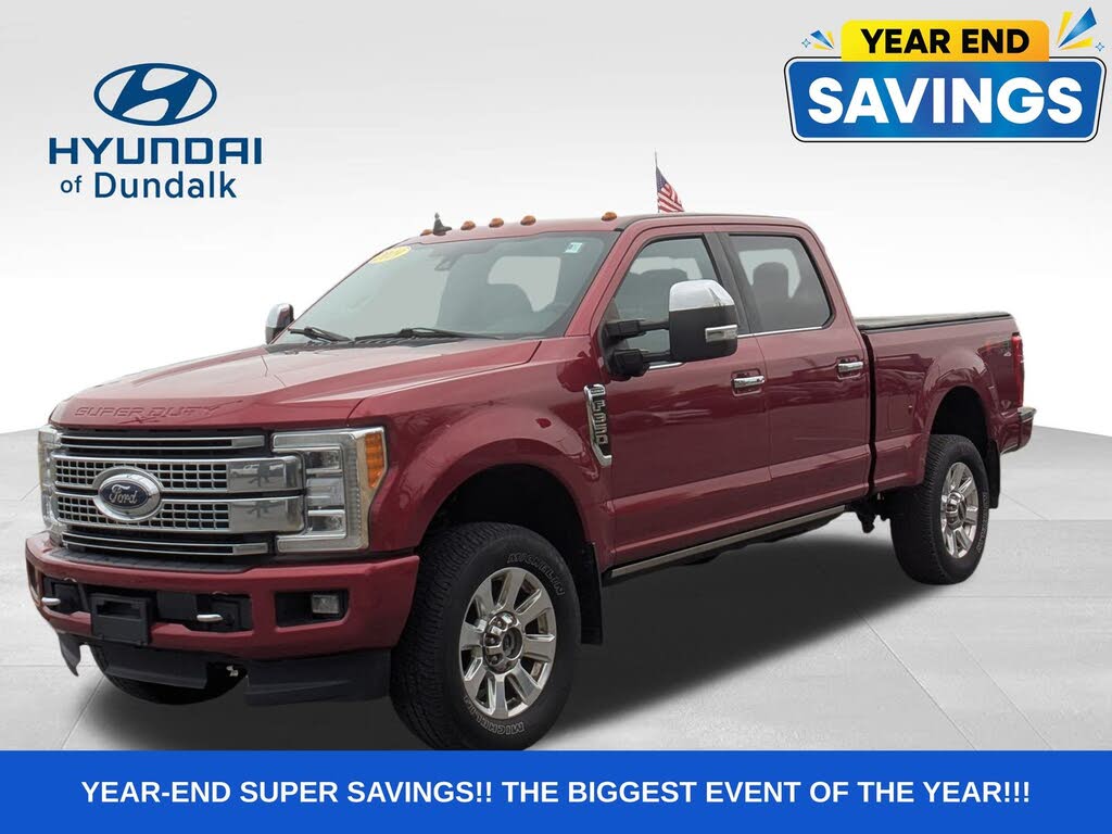 2019 Ford F-350 Super Duty Platinum Crew Cab 4WD