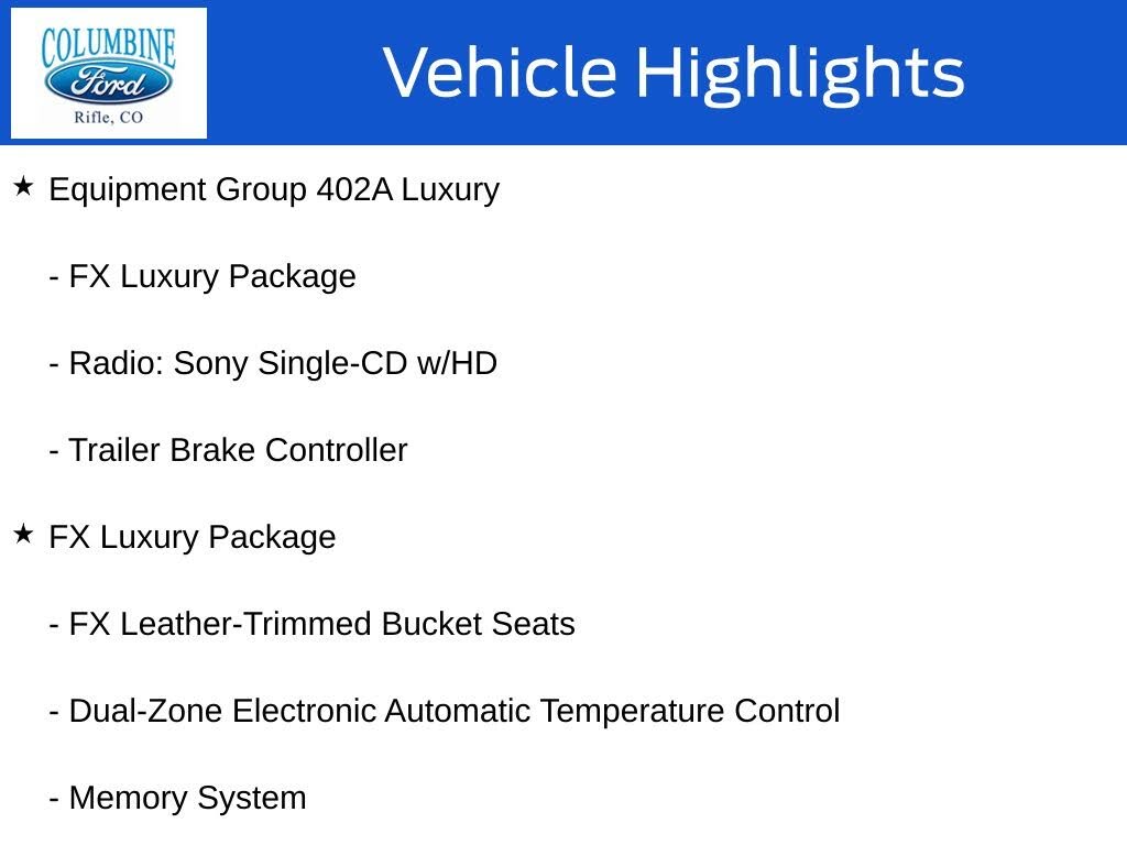 2013 Ford F-150 FX4 SuperCrew 4WD