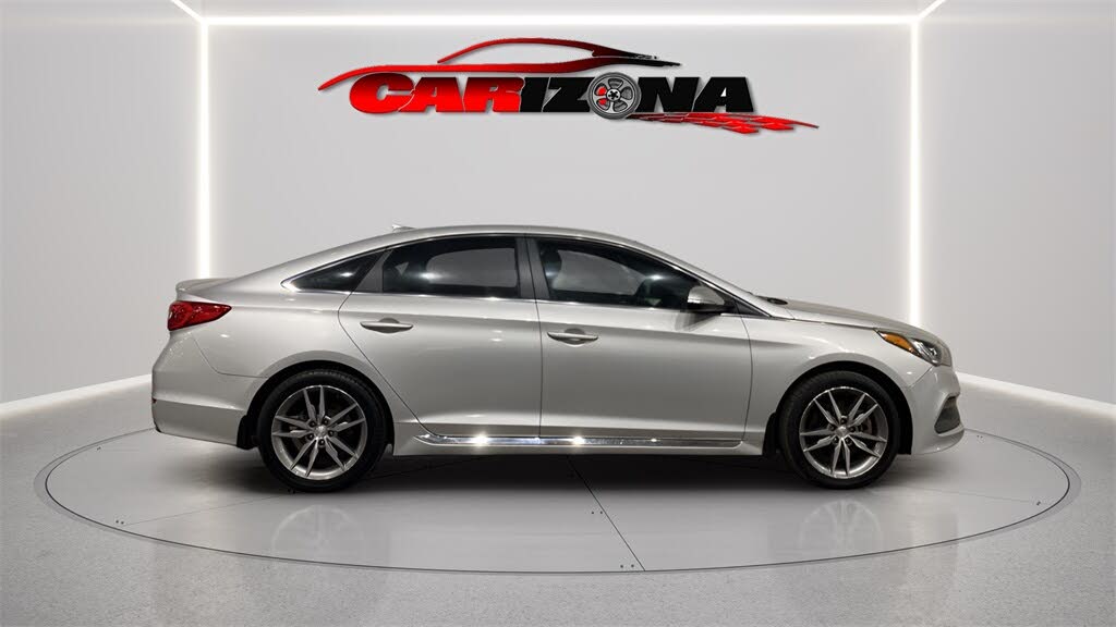 2017 Hyundai Sonata 2.0T Sport FWD with Black Leather Interior