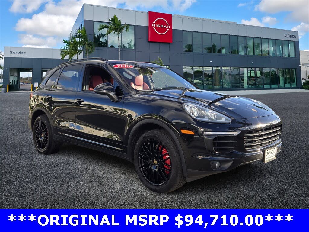 2018 Porsche Cayenne S AWD