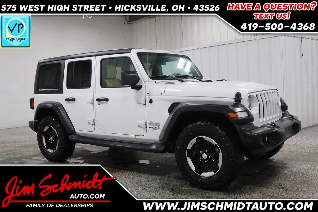 2019 Jeep Wrangler Unlimited Sport S 4WD