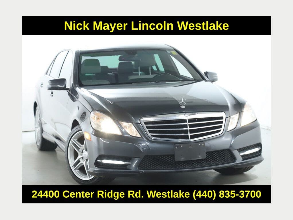 2013 Mercedes-Benz E-Class E 350 4MATIC