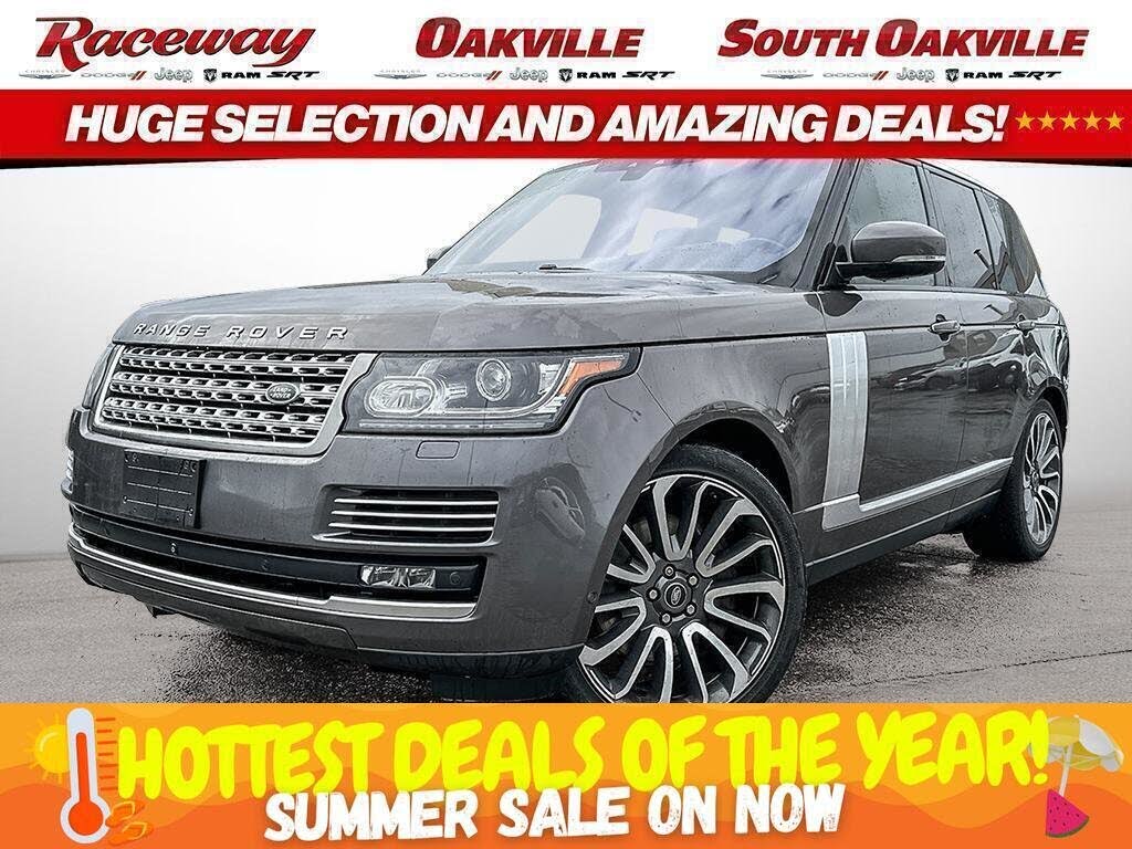 2017 Land Rover Range Rover V8 Autobiography 4WD