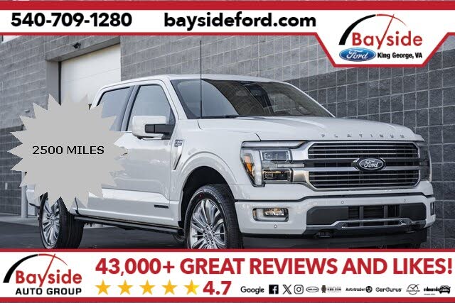 2025 Ford F-150 Platinum SuperCrew 4WD