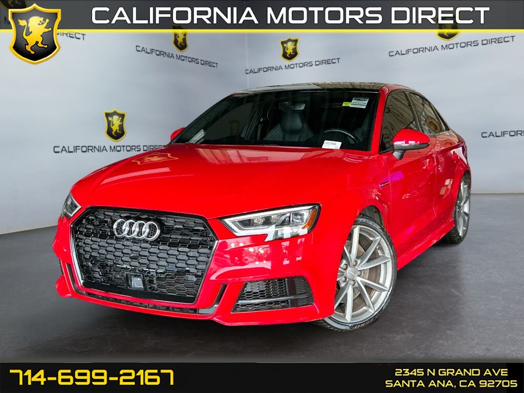 2018 Audi S3 2.0T quattro Premium Plus AWD