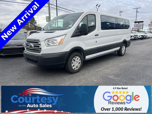 2019 Ford Transit Passenger 350 XLT Low Roof LWB RWD with 60/40 Passenger-Side Doors