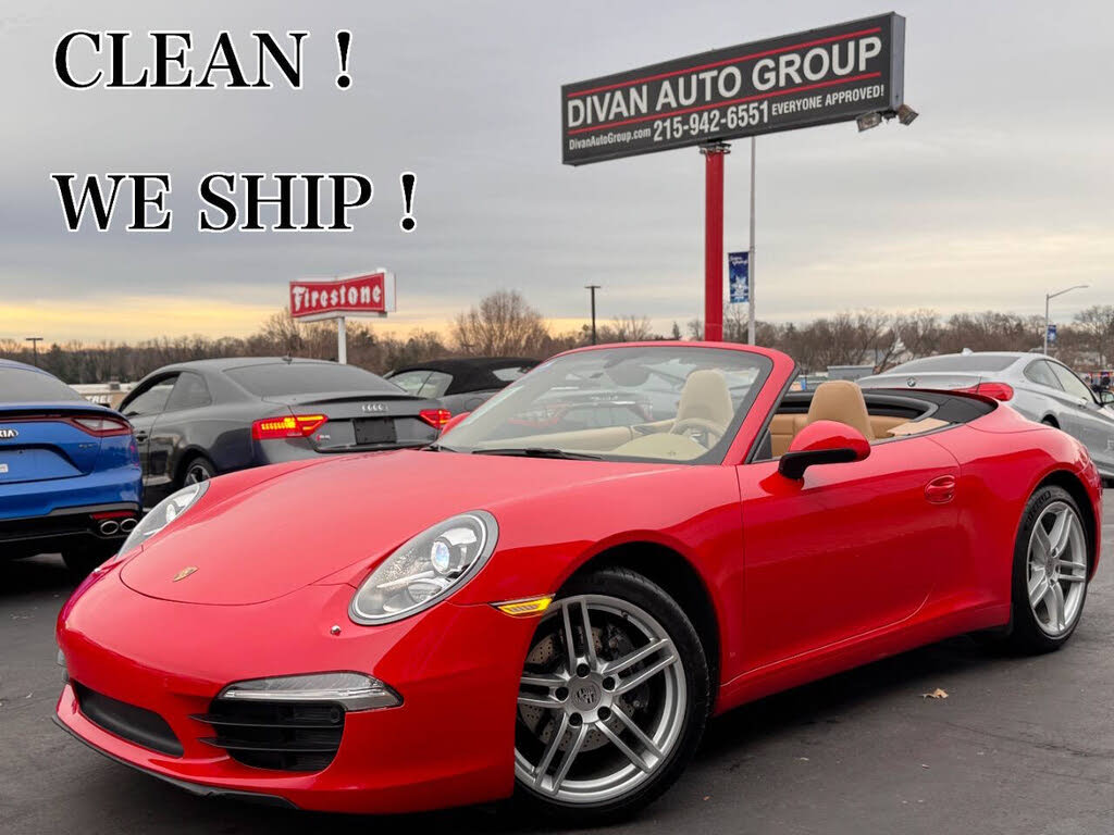 2013 Porsche 911 Carrera Cabriolet RWD