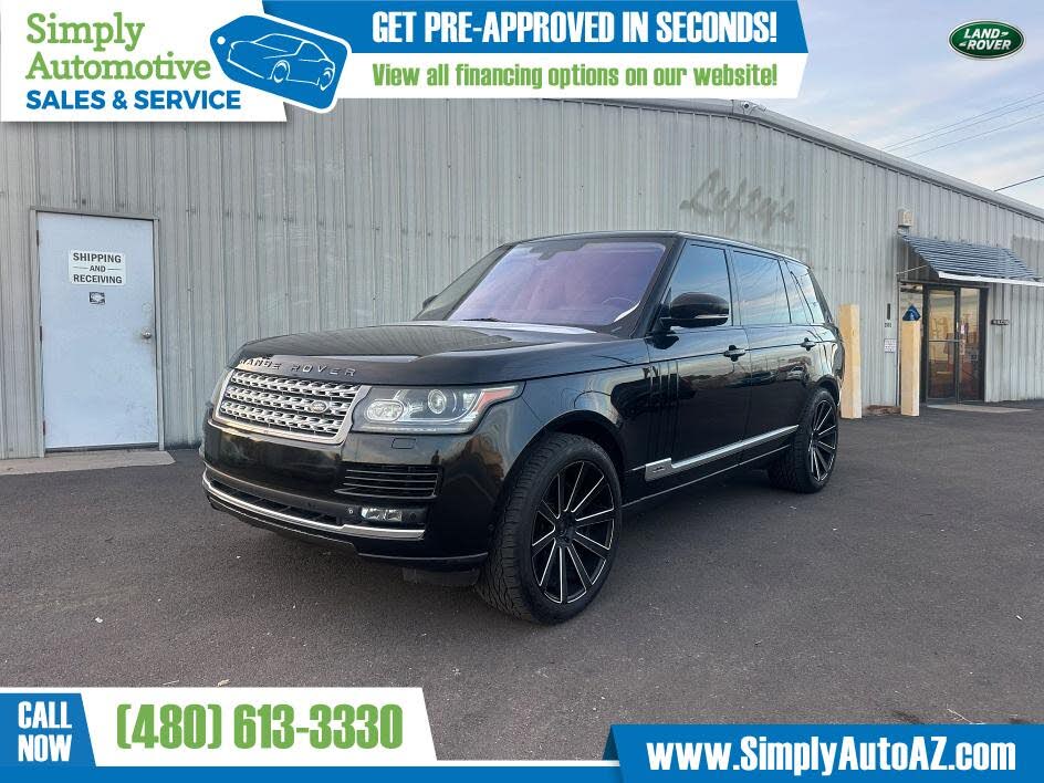 2015 Land Rover Range Rover V8 Supercharged LWB 4WD