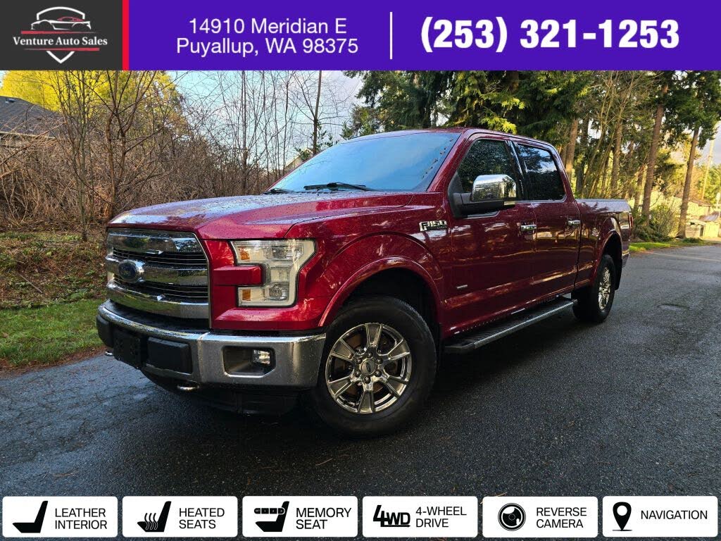 2016 Ford F-150 Lariat SuperCrew LB 4WD