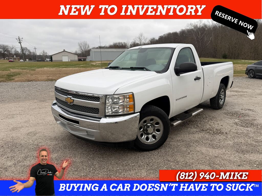 2012 Chevrolet Silverado 1500 Work Truck RWD