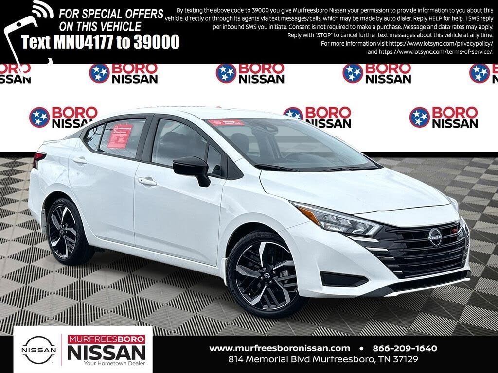 2025 Nissan Versa SR FWD
