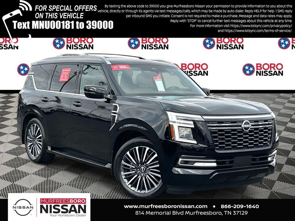 2026 Nissan Armada Platinum Reserve RWD