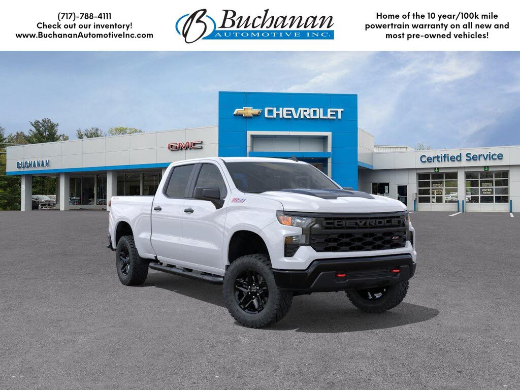 2026 Chevrolet Silverado 1500 Custom Trail Boss Crew Cab 4WD