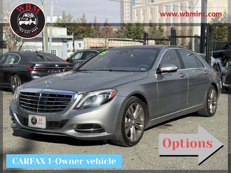 2015 Mercedes-Benz S-Class S 550 4MATIC