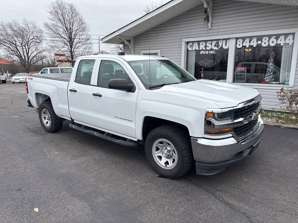 2018 Chevrolet Silverado 1500 Work Truck Double Cab 4WD