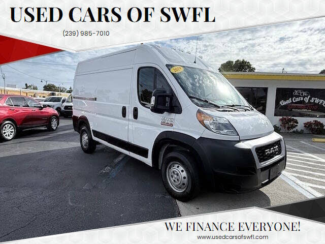 2019 RAM ProMaster 1500 136 High Roof Cargo Van FWD