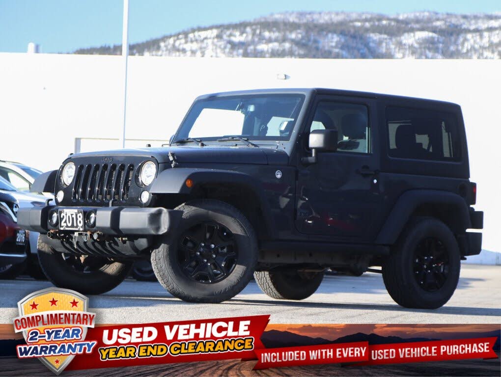 2018 Jeep Wrangler JK Willys Wheeler 4WD