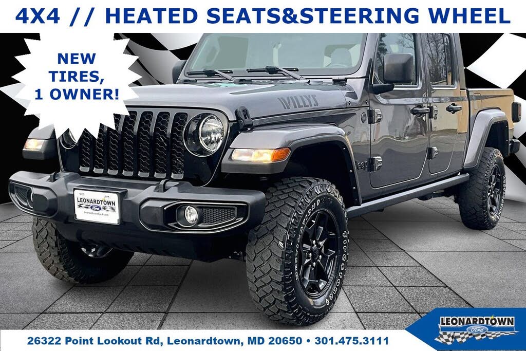 2022 Jeep Gladiator Willys Crew Cab 4WD