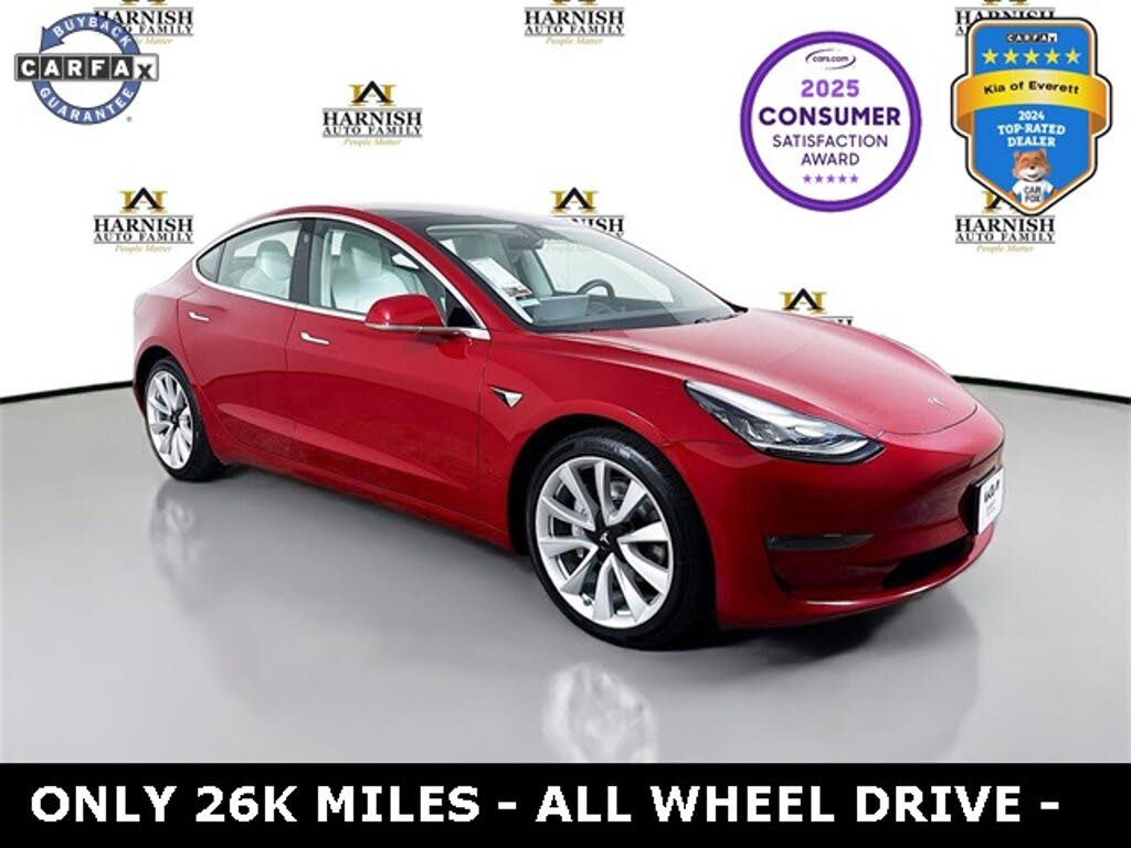 2019 Tesla Model 3 Long Range AWD